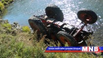 Трактортайгаа эрэг рүү унаж, нас баржээ