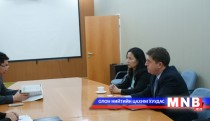 Олон улсын санхүүгийн корпорацийн төлөөлөгчийг хүлээн авч уулзав