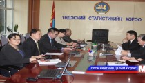 Үндэсний статистикийн хорооны ажил байдалтай танилцав