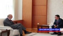 Их Британийн Элчин сайдыг хүлээн авч уулзав  