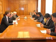 ХБНГУ-ын Бундестагийн гишүүнийг хүлээн авч уулзав