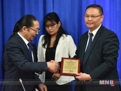 Ази Европын парламентын түншлэлийн уулзалтын ажлын хэсэгт талархал гардууллаа