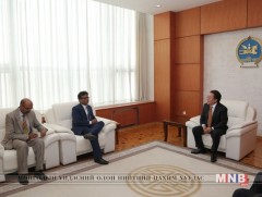 Монгол Улсын Ерөнхийлөгч БНЭУ-ын Элчин сайдыг хүлээн авч уулзлаа 