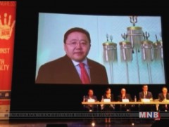 Цаазаар авах ялын эсрэг Дэлхий нийтийн 6-р Конгресст мэндчилгээ илгээв