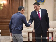 УИХ-ын дарга М.Энхболд ноён Жак Ма-г хүлээн авч уулзлаа
