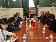 Монгол Улсын Ерөнхийлөгч АНУ-ын Филадельфи хотод зочлов