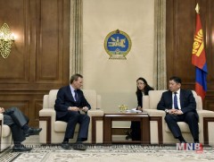 Хойд Америк-Монголын Бизнесийн зөвлөлийн төлөөлөгчдийг хүлээн авч уулзав