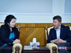 “Фридрих Эбертийн сан”-гийн төлөөлөгчийг хүлээн авч уулзав