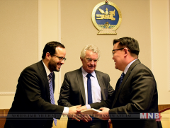 Швейцарын Ардчилал судлалын хүрээлэнгийн төлөөлөгчдийг хүлээн авч уулзав