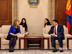 УИХ-ын дарга М.Энхболд ИБУИНВУ-ын элчин сайдыг хүлээн авч уулзав