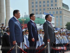 УИХ-ын дарга М.Энхболд Төрийн далбааны өдөрт зориулсан ёслолын арга хэмжээнд оролцов