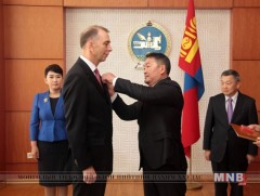 ОХУ-аас Монгол Улсад суугаа ЭСЯ-ны Элчин зөвлөх И.Н.Аржаевыг 