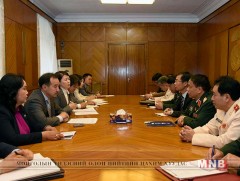  БНСВУ-ын төлөөлөгчдийг хүлээн авч уулзлаа