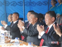 Ноён Т.Оошима бэсрэг наадам үзэж, монгол соёлын өвтэй танилцлаа