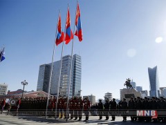 НҮБ-ын Цагдаа болсон манай офицерууд тушаал дэвшжээ 