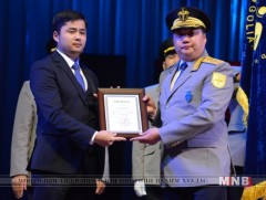 Гаалийн ерөнхий газрыг Алтан гадас одонгоор шагнав