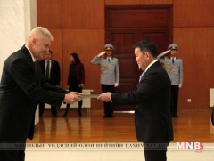 Монгол Улсын Ерөнхийлөгч Х.Баттулгад Унгар Улсын Элчин сайд ИЖБ барилаа