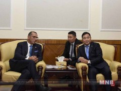 Израиль Улсын Элчин сайд Цви Хэйфецийг хүлээн авч уулзав