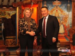 АНУ-ын Төрийн департментын туслах ТНБД-ын үүрэг гүйцэтгэгчийгг хүлээн авч уулзлаа