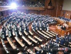 Японы парламентийн доод танхим урьд өмнө байгаагүй их төсөв баталлаа
