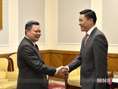 Байнгын хорооны дарга Ё.Баатарбилэг БНАЛАУ-ын Элчин сайдыг хүлээн авч уулзав