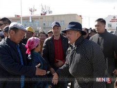 Ерөнхийлөгч Х.Баттулга Говь-Алтай аймгийн иргэдтэй уулзлаа