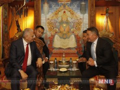 Ерөнхийлөгч Х.Баттулгад БНТУ-ын Ерөнхий сайд Бинали Йылдырым бараалхлаа