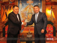 Ерөнхийлөгч Х.Баттулга ОХУ-ын Бүгд Найрамдах Тува Улсын тэргүүнийг хүлээн авч уулзав