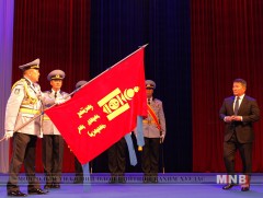 Төрийн тусгай хамгаалалтын газрыг Цэргийн гавьяаны улаан тугийн одонгоор шагналаа