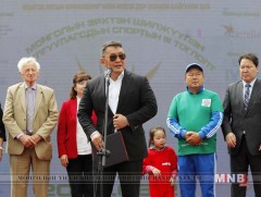 Ерөнхийлөгч Х.Баттулга “Эрхтэн шилжүүлэн суулгасан иргэдийн спортын тоглолт”-ыг нээж үг хэлэв