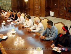 Иргэний нийгмийн төлөөллийг хүлээн авч уулзлаа