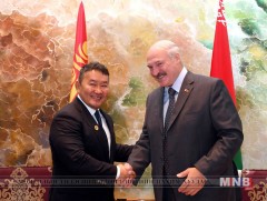 Монгол Улсын Ерөнхийлөгч Х.Баттулга БНБУ-ын Ерөнхийлөгч А.Г.Лукашенкотой уулзлаа