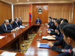 Ерөнхийлөгч Х.Баттулга ДЭМБ-ын Номхон далайн баруун бүсийн захирлыг хүлээн авч уулзлаа
