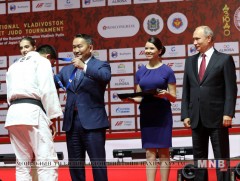 Ерөнхийлөгч Х.Баттулга Өсвөрийн жүдо бөхийн тэмцээний ялагчдад шагнал гардуулав