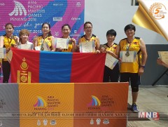 Азийн мастер тамирчдын анхдугаар их наадмаас алтан медаль хүртжээ