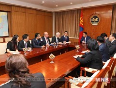 Монгол Улсын Ерөнхийлөгч Х.Баттулга Ж.Инайшвилиг хүлээн авч уулзлаа