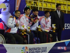 УИХ-ын гишүүд Азийн паралимпийн наадамд оролцож байгаа тамирчидтай уулзлаа