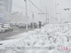 Өнөөдөр төв болон зүүн аймгуудын нутгаар нойтон цас орж, хүйтэрнэ  