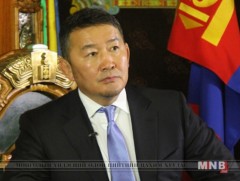ЯРИЛЦЛАГА: Монгол Улсын Ерөнхийлөгч Х.Баттулга