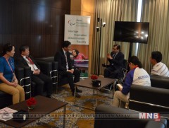 УИХ-ын гишүүд Азийн паралимпийн хорооны ерөнхийлөгчтэй уулзав