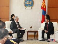 Ерөнхийлөгч Х.Баттулга Невен Мимицаг хүлээн авч уулзлаа