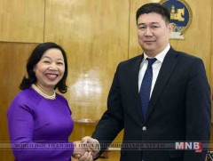 УИХ-ын Тамгын газрын Ерөнхий нарийн бичгийн дарга Ц.Цолмон БНСВУ-ын Элчин сайдыг хүлээн авч уулзав