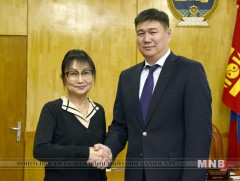Ханнс-Зайделийн сангийн Монгол дахь төслийн удирдагчийг хүлээн авч уулзав