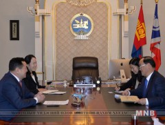 УИХ-ын дэд дарга Я.Санжмятав БНХАУ-ын ТӨЗО-ны АТИХ-ын байнгын хорооны дэд даргыг хүлээн авч уулзав