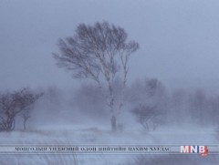 Зүүн аймгуудын нутгаар цасаар шуурна 