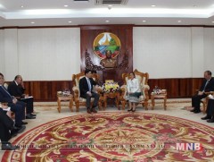 Байнгын хорооны дарга Ё.Баатарбилэг, Ш.Раднаасэд нар БНАЛАУ-д албан ёсны айлчлал хийлээ