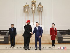 БНЭУ-аас Монгол Улсад суух Элчин сайд Итгэмжлэх жуух бичгээ өргөн барилаа