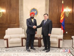 УИХ-ын дарга Г.Занданшатар Элчин сайд ноён М.П.Сингхийг хүлээн авч уулзав