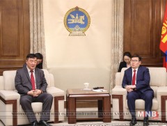 Элчин сайд Шин Хайминийг хүлээн авч уулзлаа