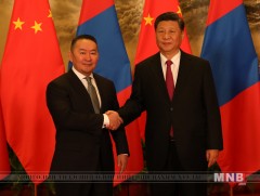 Монгол Улсын Ерөнхийлөгч Х.Баттулга БНХАУ-ын дарга Ши Жиньпин нар албан ёсны хэлэлцээ хийлээ